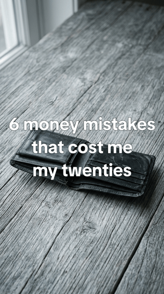 6 Money Mistakes That Cost Me My Twenties