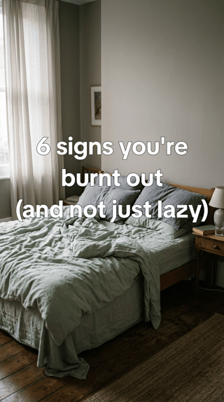 7 signs you are burnt out, not lazy