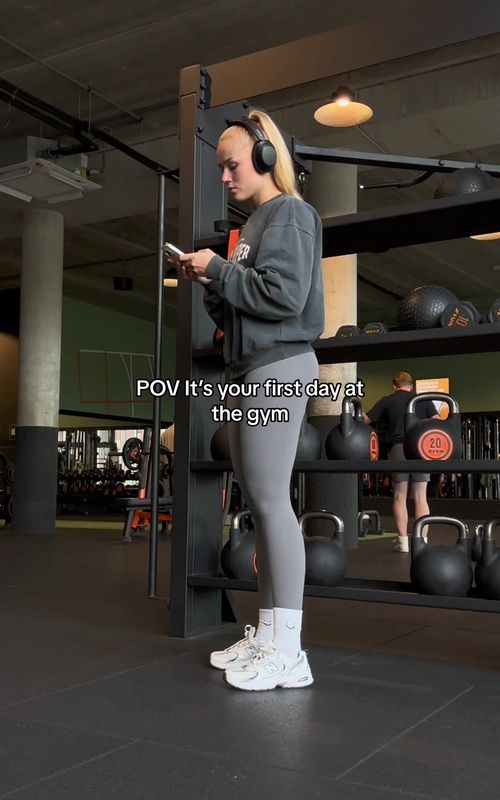 POV It's your first day at the gym