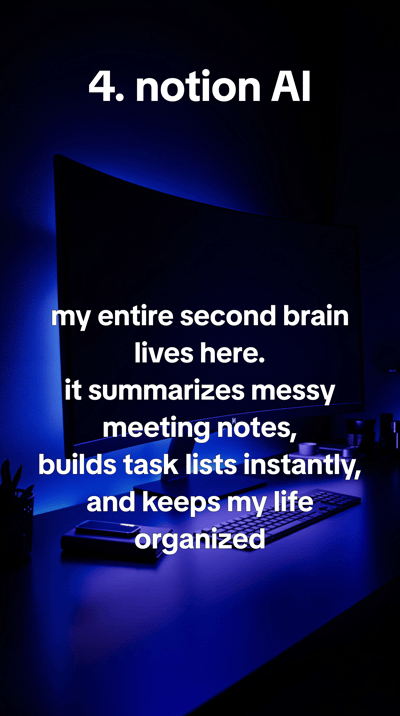 4 AI tools I use every single day — slide 5