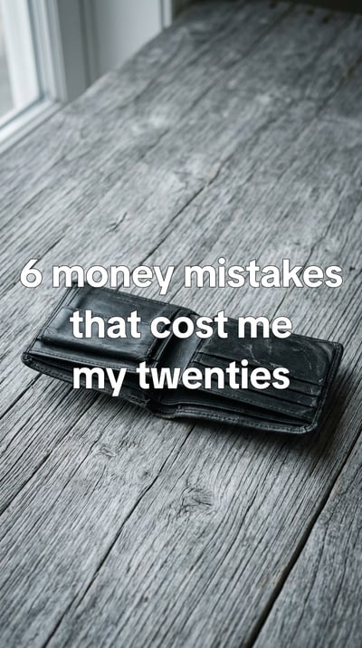 6 Money Mistakes That Cost Me My Twenties — slide 1