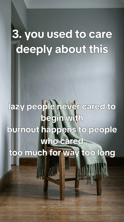 7 signs you are burnt out, not lazy — slide 4