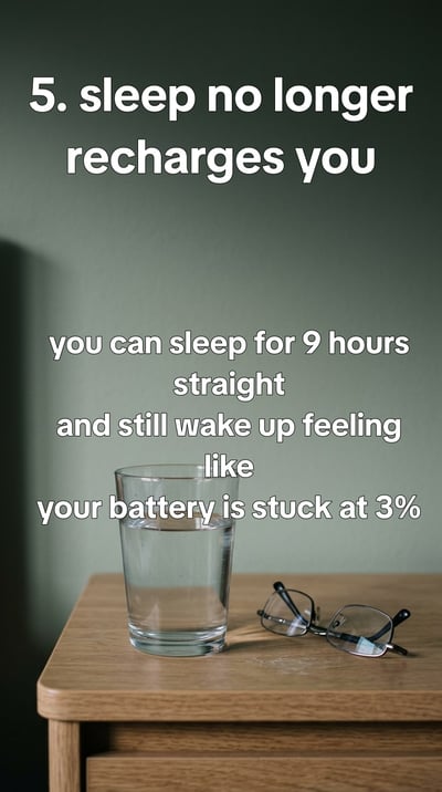 7 signs you are burnt out, not lazy — slide 6