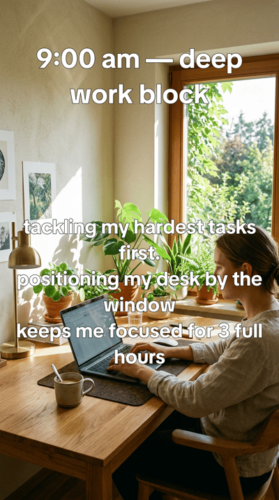 A day in my life as a remote worker, 7am to 9pm — slide 3