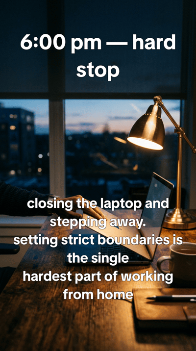 A day in my life as a remote worker, 7am to 9pm — slide 6