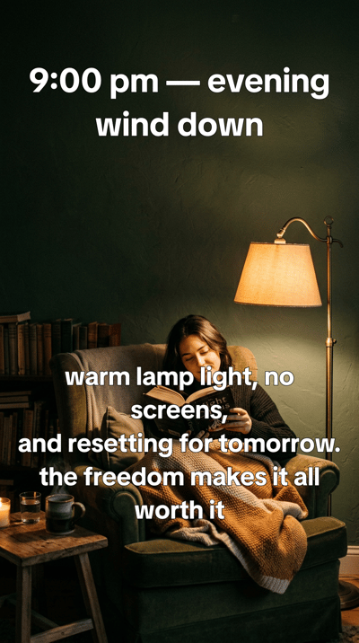 A day in my life as a remote worker, 7am to 9pm — slide 7