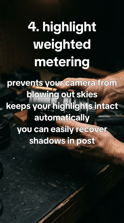 Camera settings I wish I learned first — slide 5