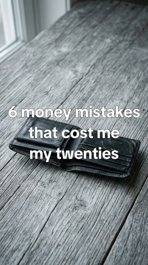 6 Money Mistakes That Cost Me My Twenties — slide 1 of 7