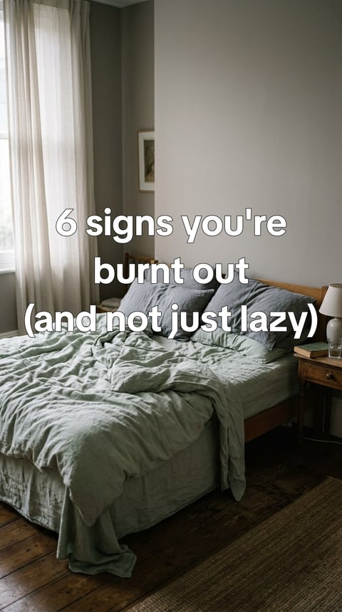 7 signs you are burnt out, not lazy — slide 1 of 7