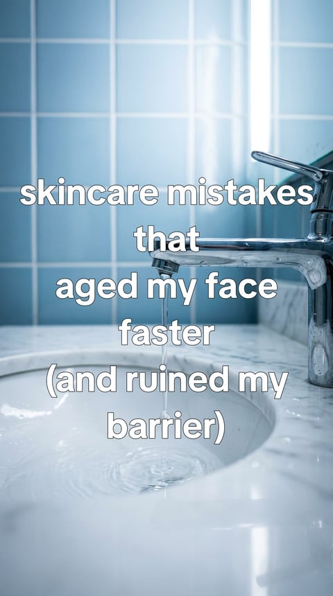 Skincare mistakes that aged me faster — slide 1 of 7